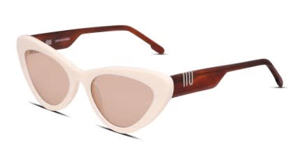Muse Sarah White glasses - White - Angle View
