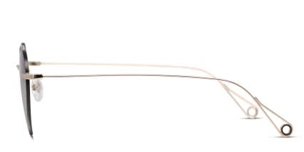 Yoji Love-4-All Gold, Green glasses - Gold / Green - Side View