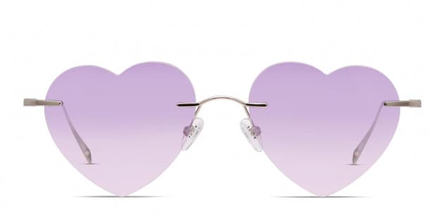 Yoji Love-4-All Silver/Purple Prescription Sunglasses