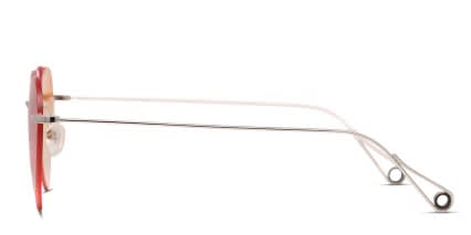 Yoji Love-4-All Silver/Orange glasses - Silver / Orange - Side View