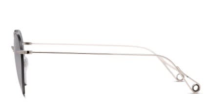 Yoji Love-4-All Silver/Blue glasses - Silver / Blue - Side View