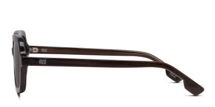 Muse Nia Brown glasses - Brown - Side View