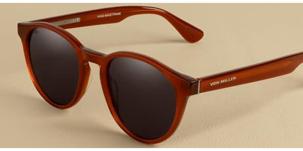 Von Miller x GlassesUSA.com Blitz Orange Prescription Sunglasses