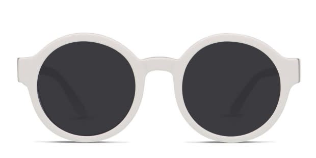 Amelia E. Evangeline White Prescription Sunglasses display picture 1