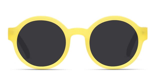 Amelia Evangeline Yellow Prescription Sunglasses