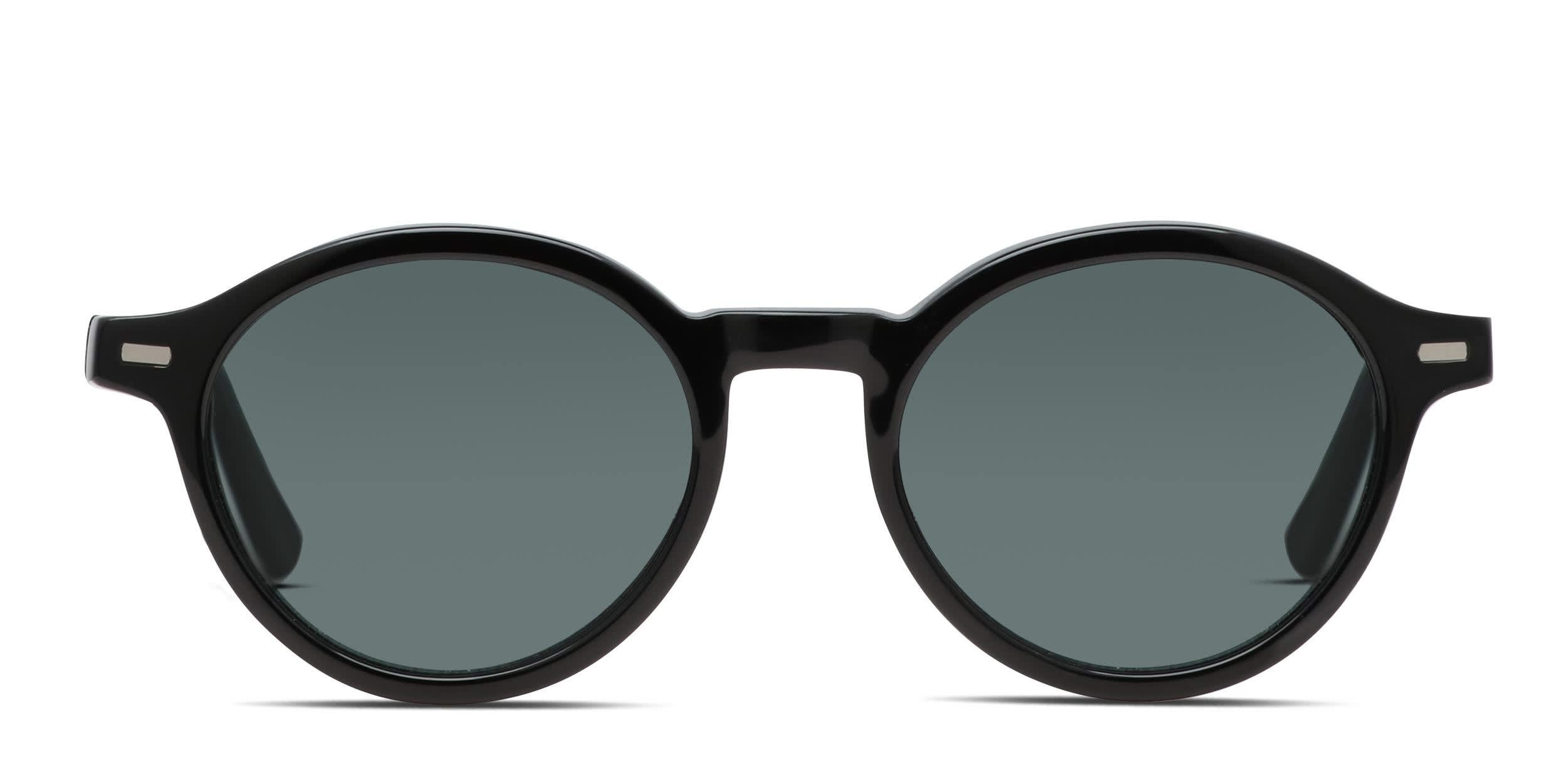Muse M Round Shiny Black glasses - Shiny Black - Frontal View