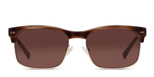 Ottoto Jennings Brown, Gold Prescription Sunglasses