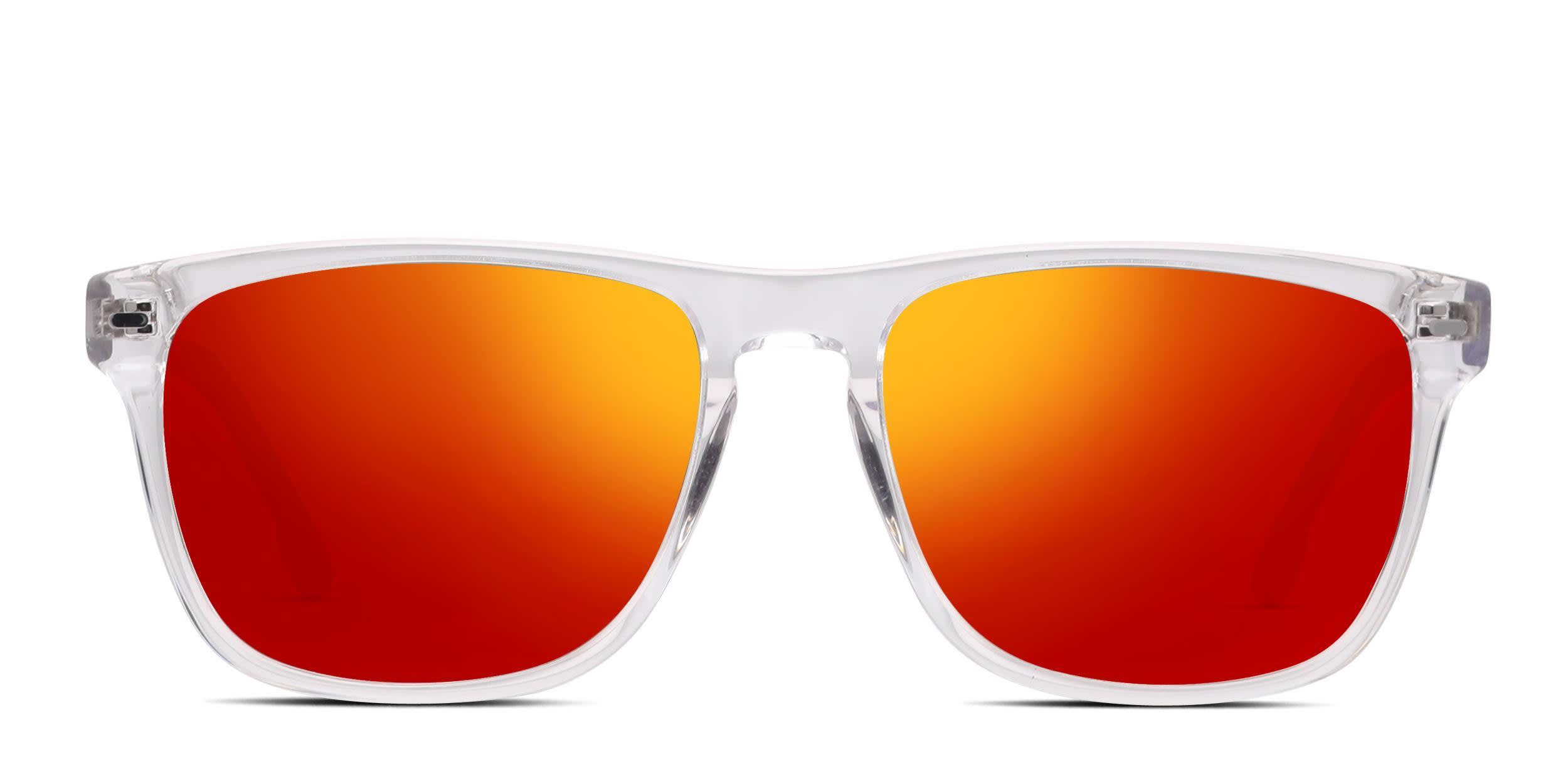 Oakley OO9448 Sylas Gray, Red frame with PRIZM ruby lenses