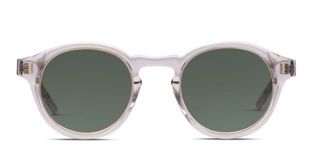 Ottoto Hudson Yards Gray, Clear Prescription Sunglasses