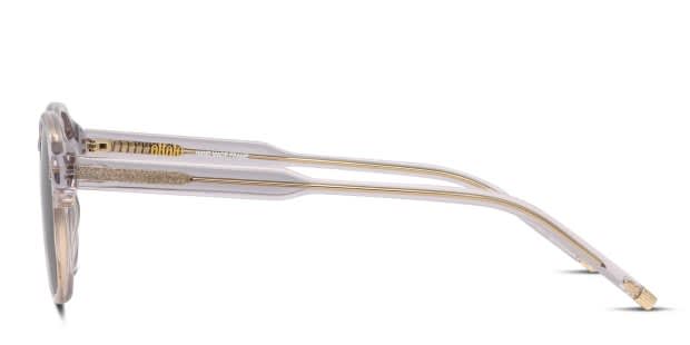 KOUGETSU PLUTINUMSILVER × CLEARTO DGREY Ottoto Hudson Yards Gray, Clear Prescription Sunglasses