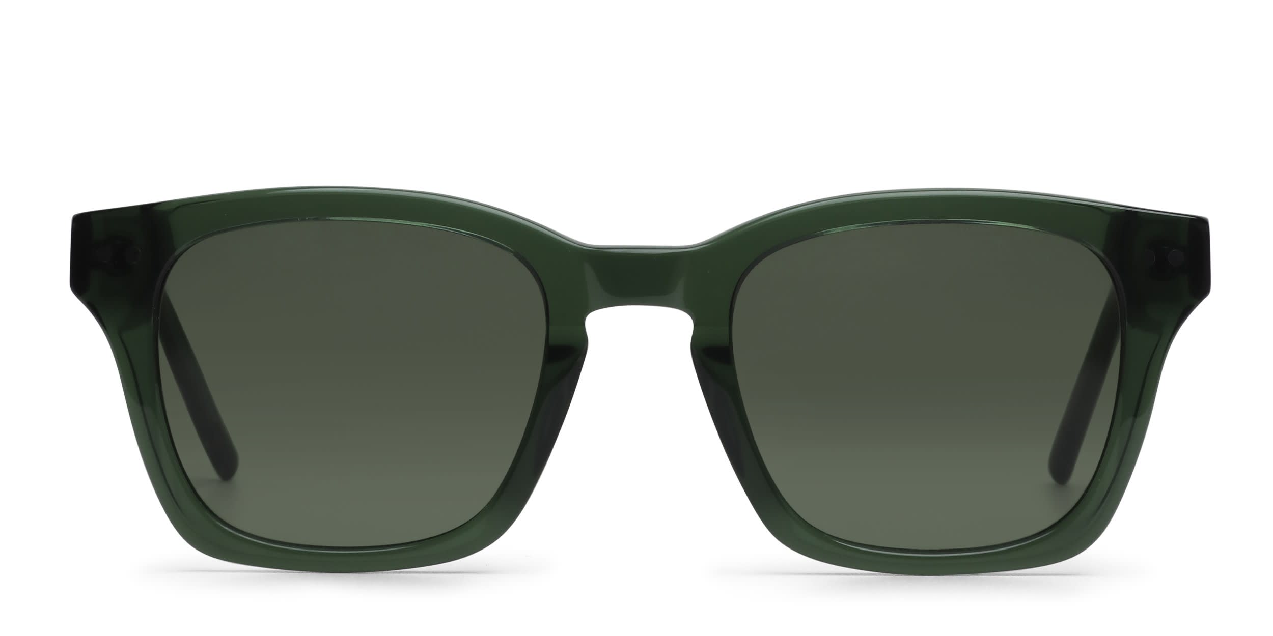 Muse Williams Green glasses - Green - Frontal View