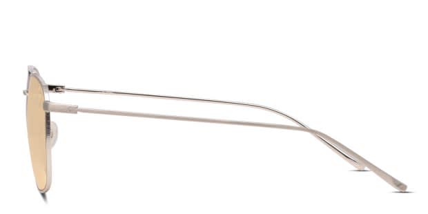 Ottoto Roland Silver, Yellow Prescription Sunglasses