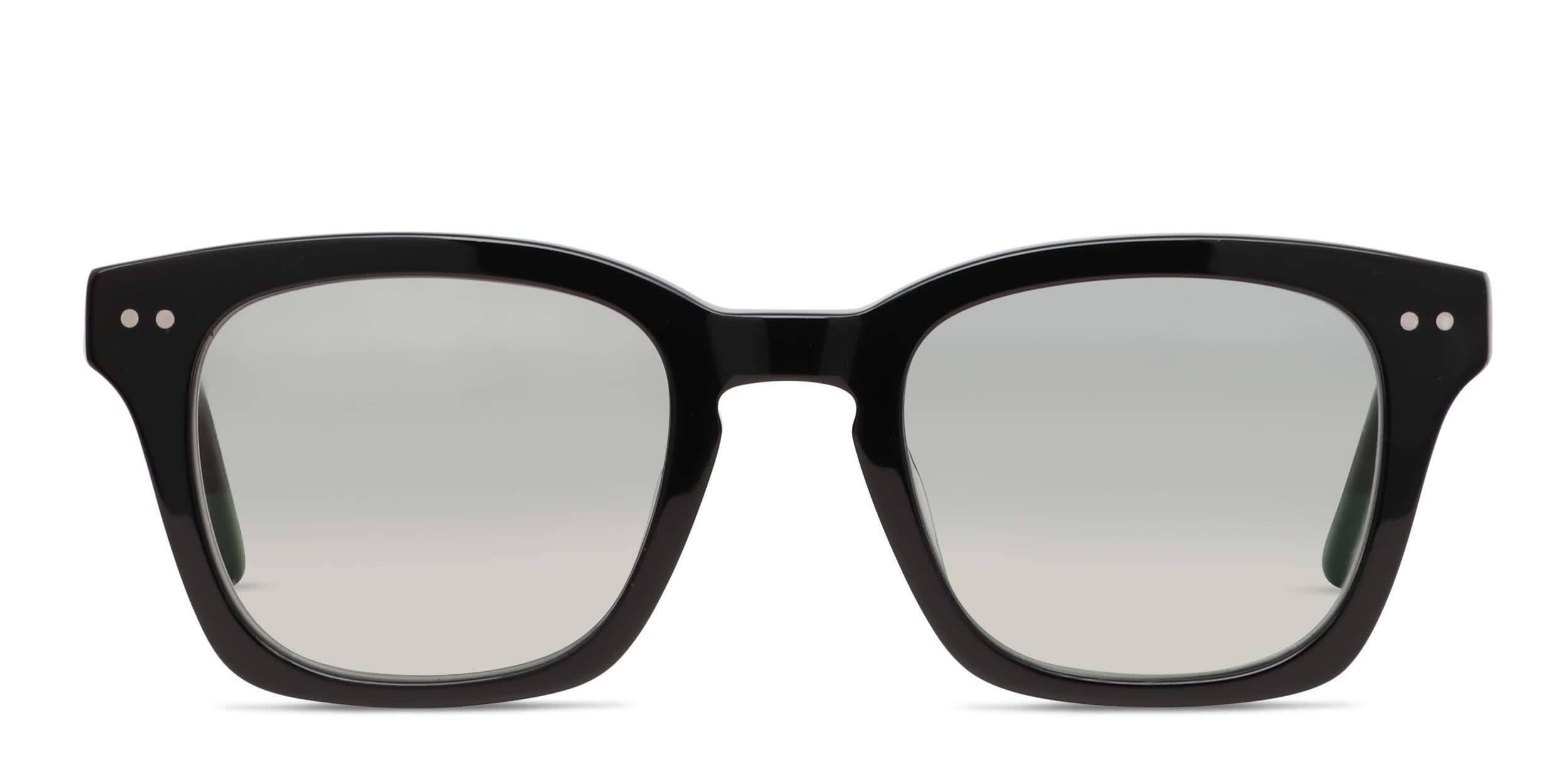 Muse Williams Shiny Black, Green Prescription Sunglasses