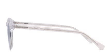 Revel League Clear, Blue glasses - Blue / Clear - Side View
