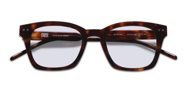 Muse Williams Tortoise, Blue Prescription Sunglasses