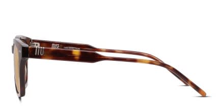Muse Williams Tortoise, Yellow glasses - Tortoise / Yellow - Side View