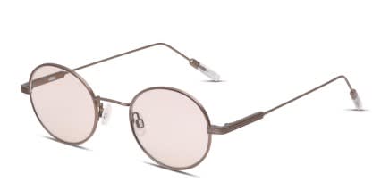 Ottoto Pelmo Gunmetal, Brown glasses - Gunmetal / Brown - Angle View