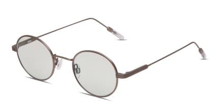 Ottoto Pelmo Gunmetal, Green glasses - Gunmetal / Green - Angle View