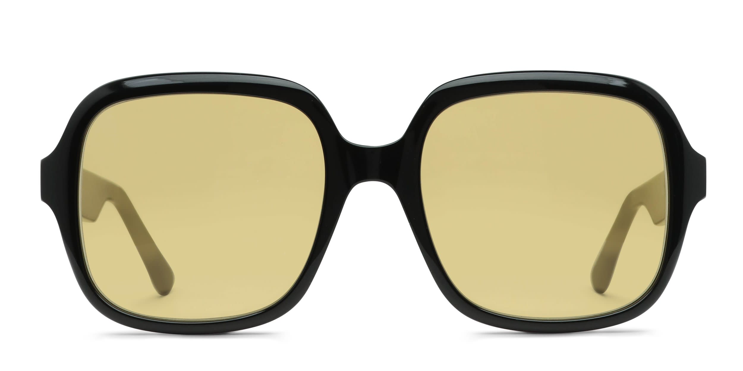 Muse Groovy Shiny Black glasses - Shiny Black - Frontal View