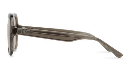 Muse Groovy Brown glasses - Brown - Side View