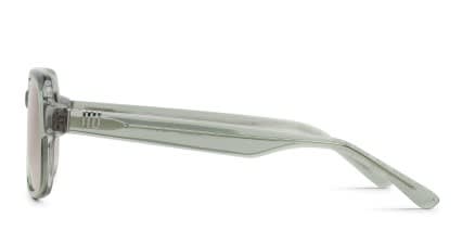Muse Life on Style Green, Clear glasses - Green / Clear - Side View