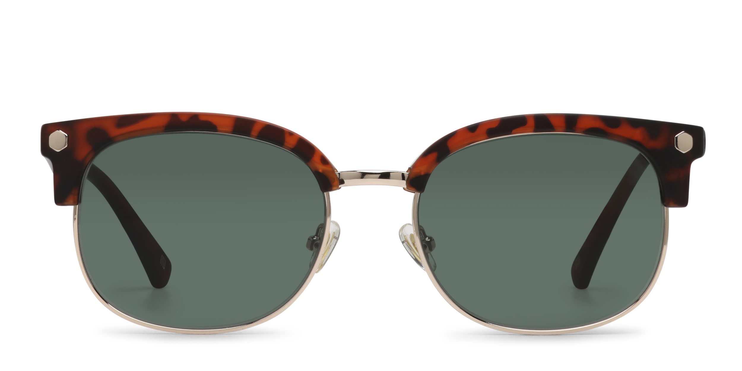 Muse Elliot Tortoise, Brown, Gold glasses - Tortoise / Brown / Gold - Frontal View