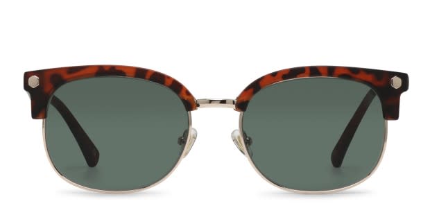 Muse Elliot Tortoise, Brown, Gold Prescription Sunglasses