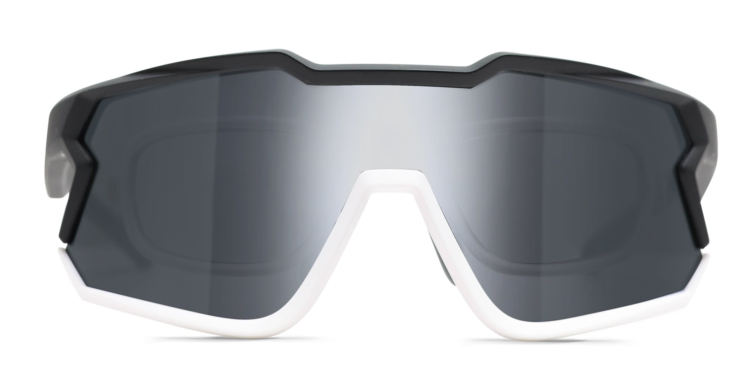 Revel Dash Black, White w/Clip-in glasses - Black / White - Frontal View