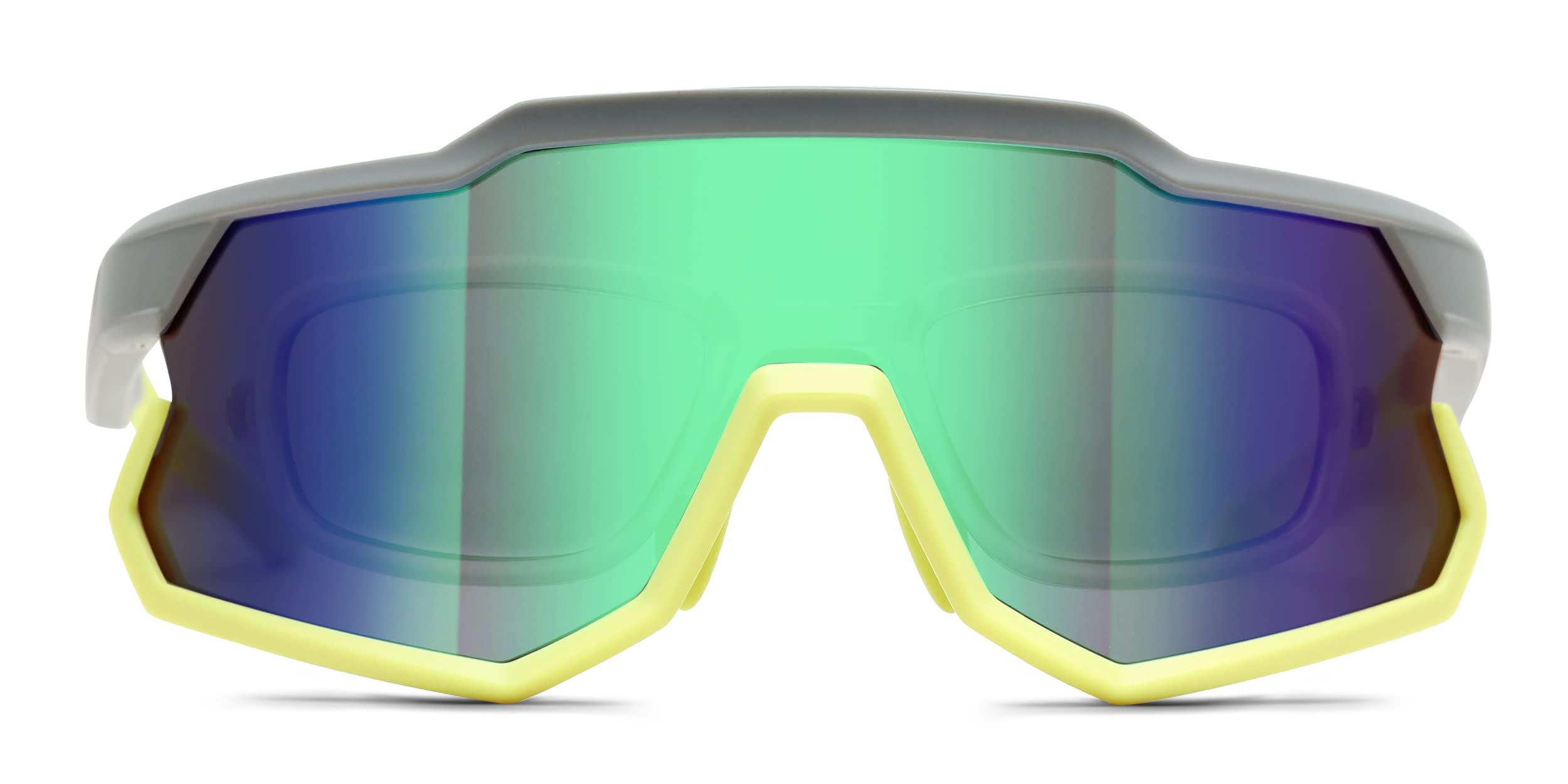 Revel Heat w/Clip-in Gray, Yellow glasses - Gray / Yellow - Frontal View