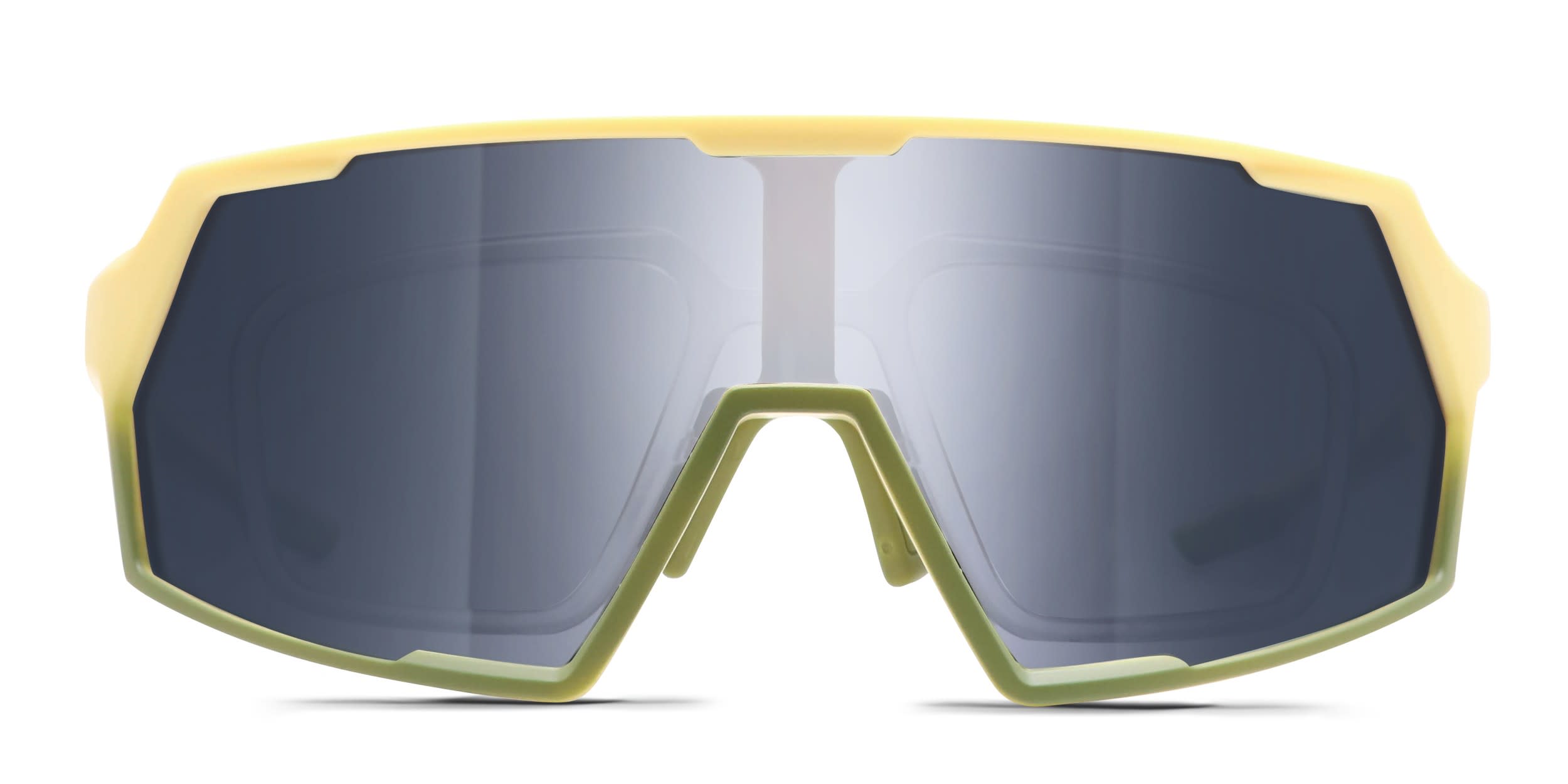 Revel Comet w/Clip-in Yellow, Green glasses - Yellow / Green - Frontal View