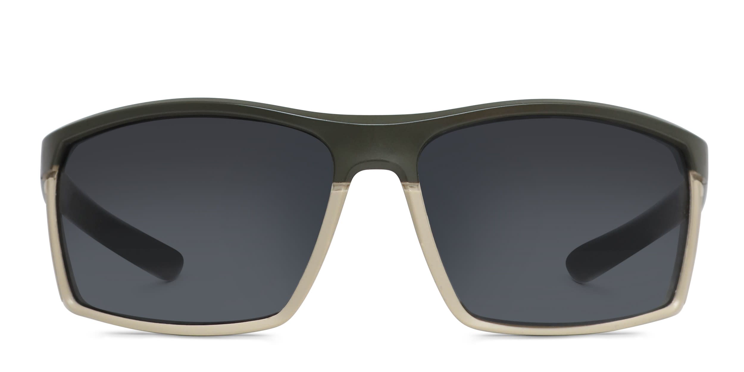 Revel Rush Hour Green, Beige glasses - Green / Beige - Frontal View
