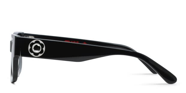 Muse Encore Shiny Black Prescription Sunglasses