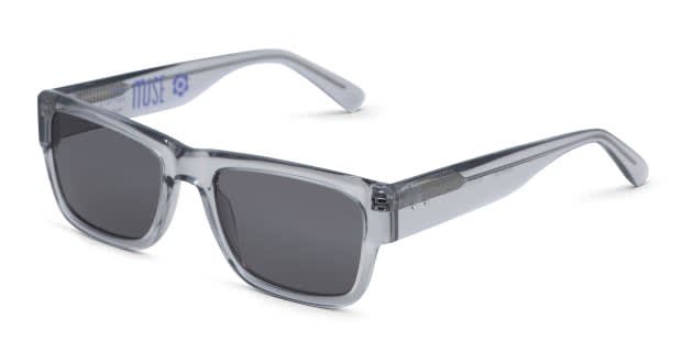 Muse Riff Gray, Clear Prescription Sunglasses