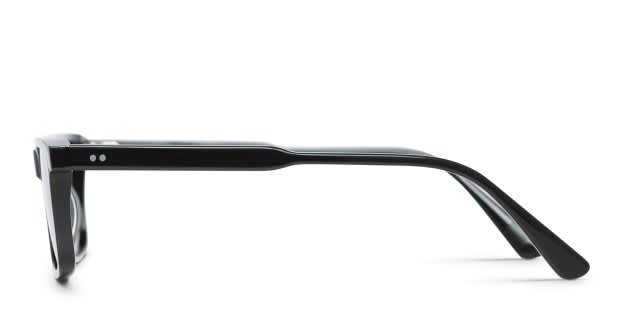 Ottoto Dust Devil Shiny Black Prescription Sunglasses
