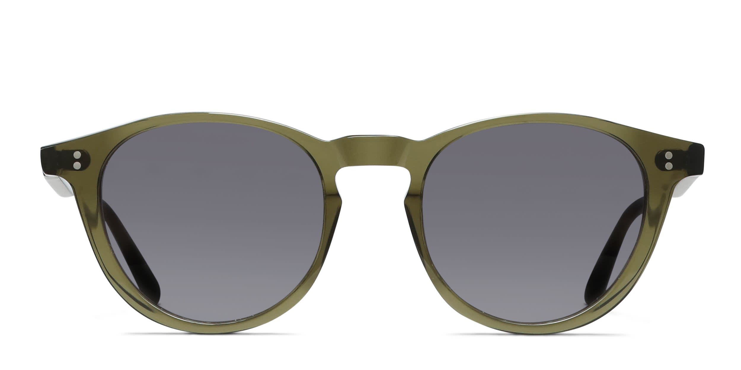 Muse M Round Gray, Clear Prescription Sunglasses - 50% Off Lenses