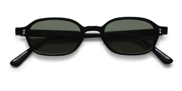 Ottoto Canyon Shiny Black Prescription Sunglasses