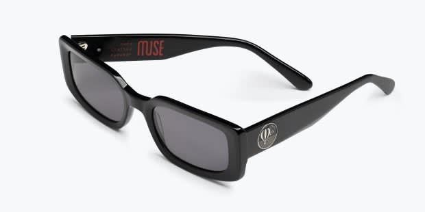 Muse Cloud 9 GRBR x GlassesUSA.com Shiny Black Prescription Sunglasses