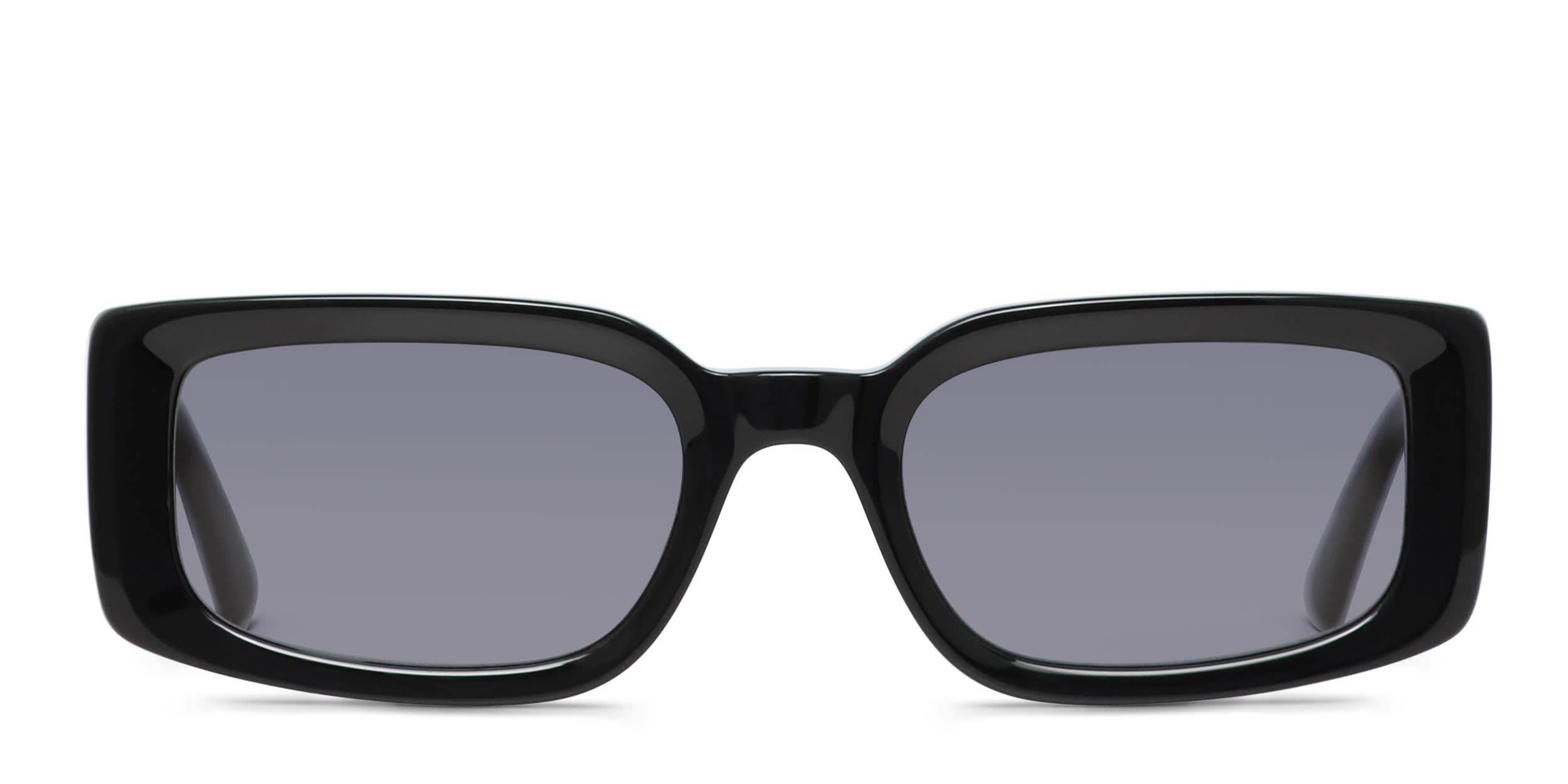 Vogue VO5666S red frame with dark grey polarized lenses. Lenses