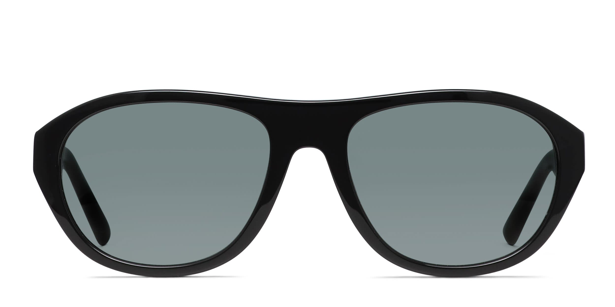 Muse Dawn Patrol GRBR x GlassesUSA.com Shiny Black glasses - Shiny Black - Frontal View