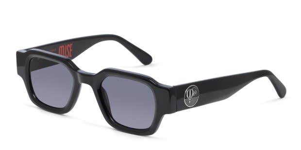 ラスラス Muse Ascension GRBR x GlassesUSA.com Shiny Black Prescription