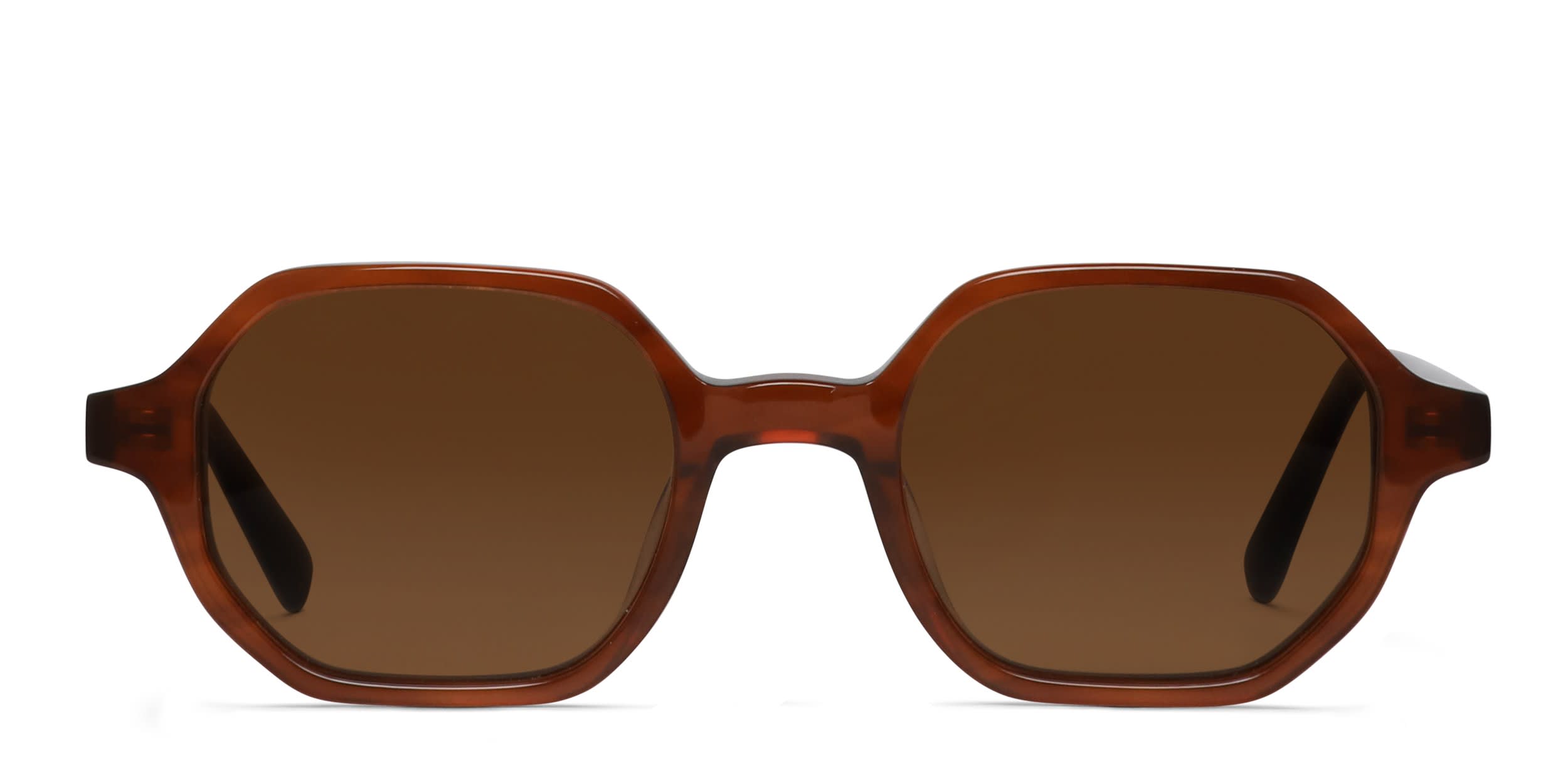 Muse Methodical Brown glasses - Brown - Frontal View