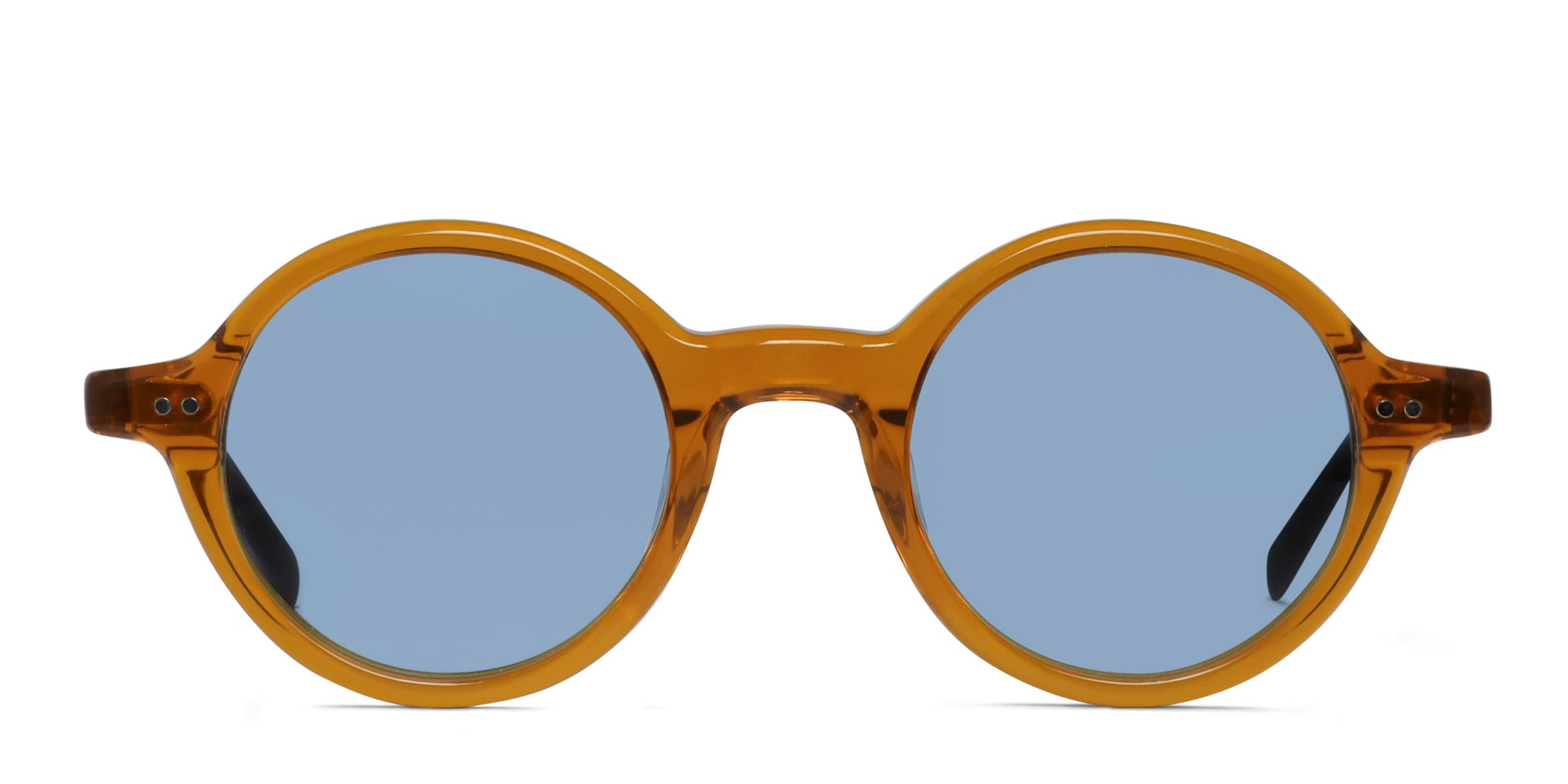 Muse Faraday Orange glasses - Orange - Frontal View