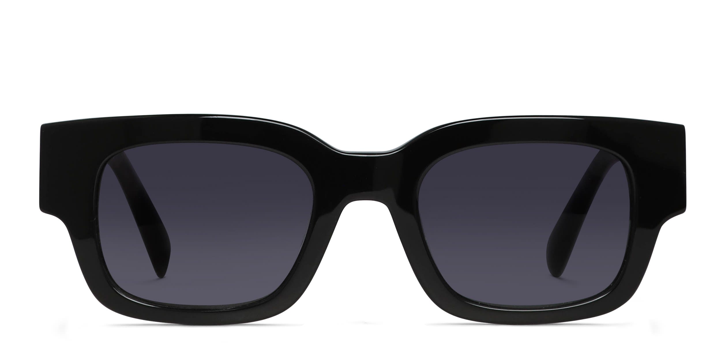 Muse Laticia Shiny Black glasses - Shiny Black - Frontal View
