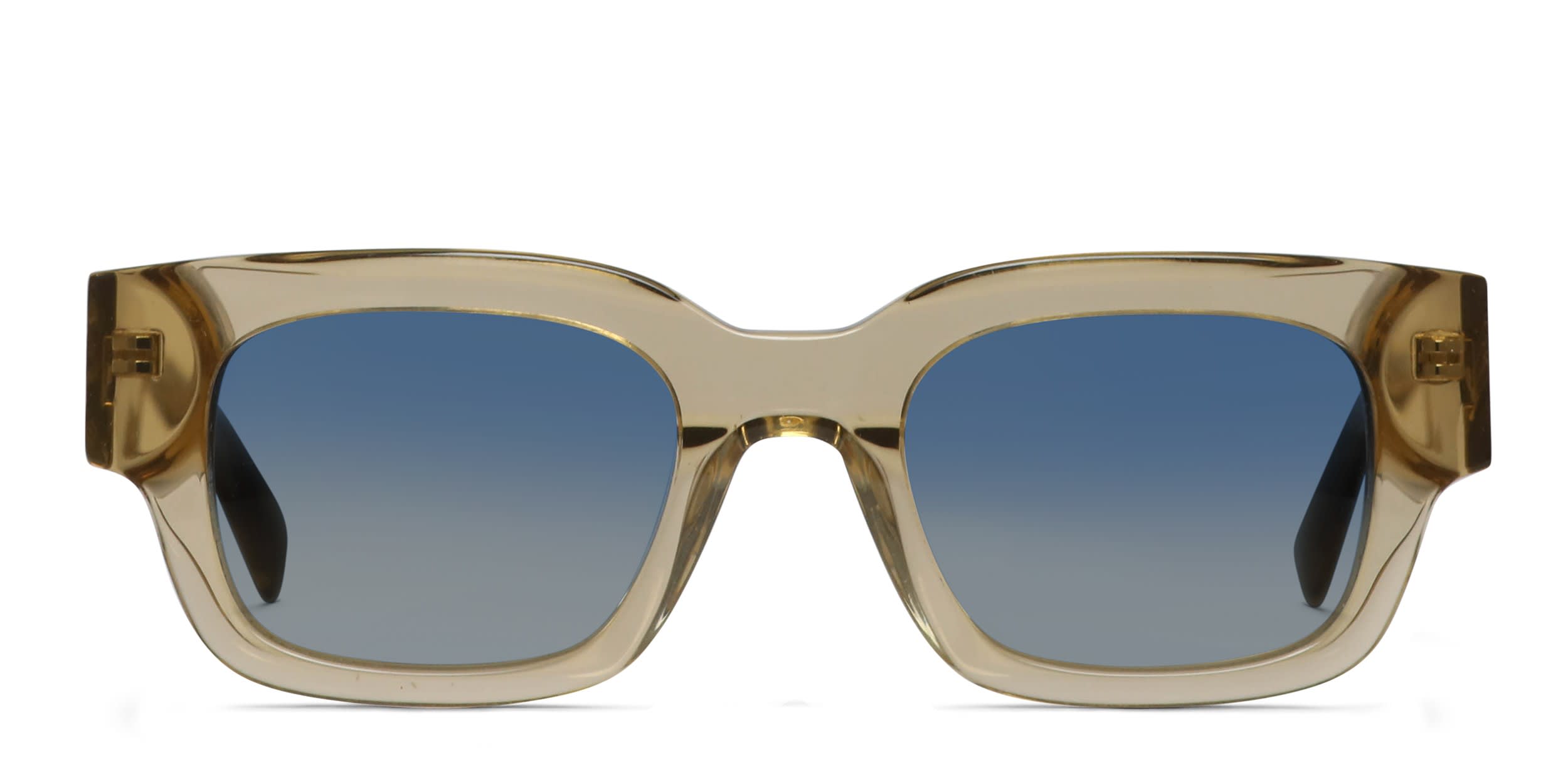Muse Laticia Yellow, Clear glasses - Yellow / Clear - Frontal View