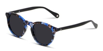Muse Rocky Blue/Tortoise glasses - Multicolor / Blue / Tortoise - Angle View