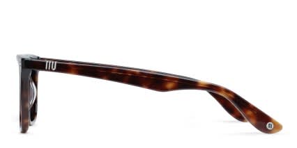 Muse Gilford Brown, Tortoise glasses - Brown / Tortoise - Side View