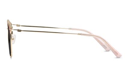 Ottoto Mexicali Rose Gold, Gold glasses - Gold / Rose Gold - Side View