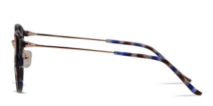 Ottoto Bellona Blue, Tortoise, Gold glasses - Blue / Tortoise / Gold - Side View