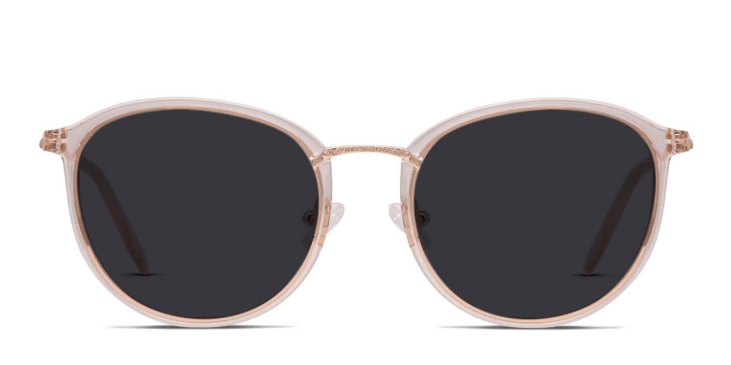Ottoto Bellona Pink, Rose Gold glasses - Pink / Rose Gold - Frontal View