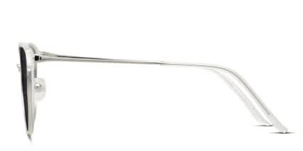 Ottoto Bellona Clear, Silver glasses - Clear / Silver - Side View